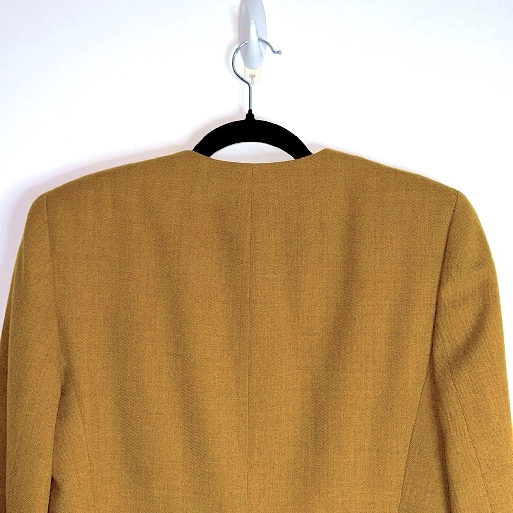 Vintage Jones New York Asymmetric Wool Blazer - Picture 7 of 11